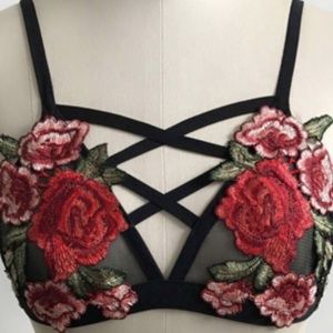 NEW *last one* Floral Sexy Bralette Top Lingerie